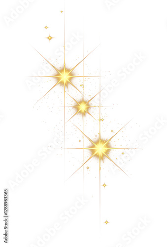 PNG A vector glowing gold light effect lights illustration lighting.