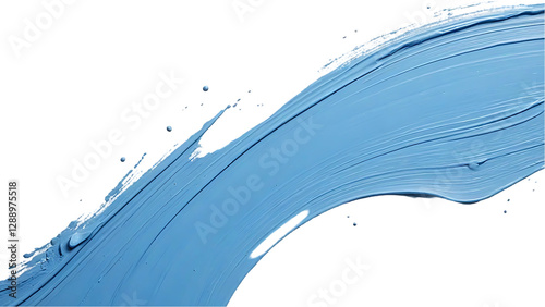 Wallpaper Mural Abstract Blue Paint Stroke, Swirl, Splash, Texture, Background Torontodigital.ca