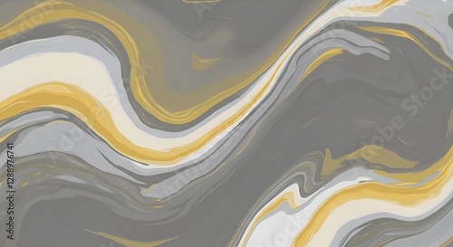 Abstract colorful background with waves