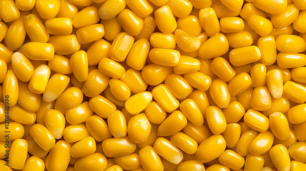 Golden corn kernels overflow, a symphony of sweet abundance, ready to brighten any dish with their sunny hue. Freshness in every bite! Golden corn kernels overflow, a symphony of sweet abundance, ready to brighten any dish with their sunny hue. Freshness in every bite!