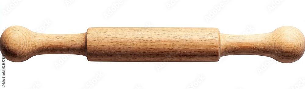 Wooden rolling pin on white background (1) Wooden rolling pin on white background (1)