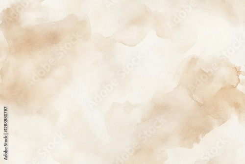 Abstract watercolor stains on white background