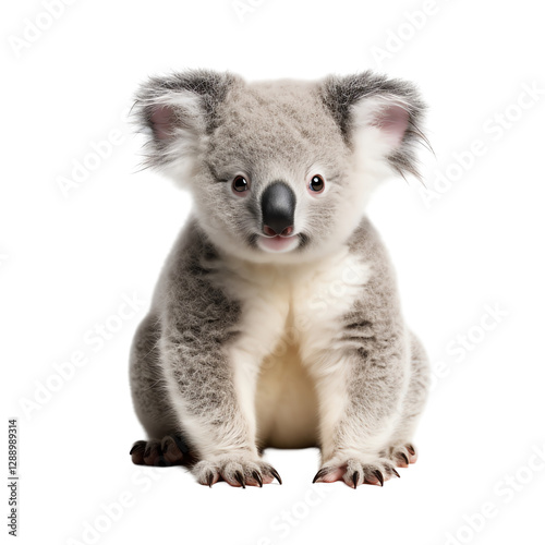 Isolated Koala
