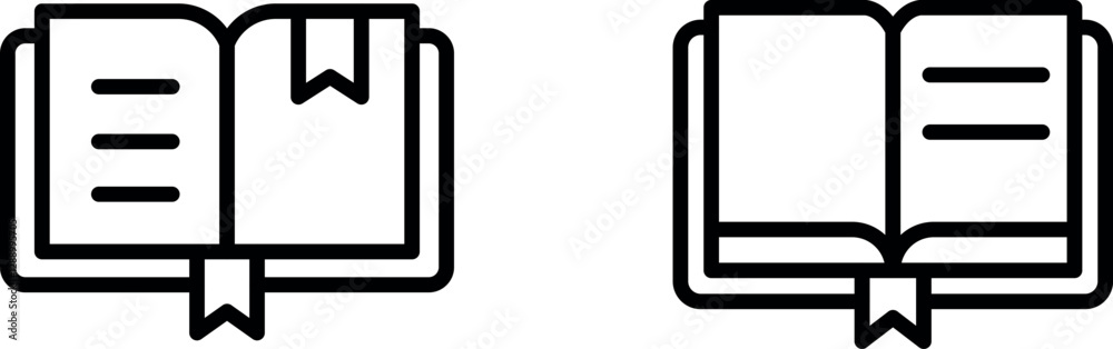 Book Symbol Icon – Representing Reading, Literature, and Educational Resources Book Symbol Icon – Representing Reading, Literature, and Educational Resources