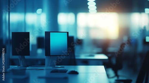 Wallpaper Mural Empty studio room with wooden floor illuminated by sunlight. Minimalistic interior, free space for design Torontodigital.ca