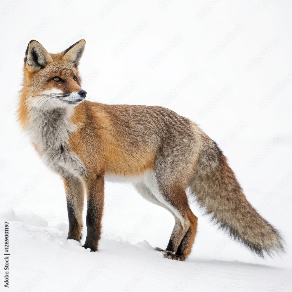 Obraz premium red fox vulpes