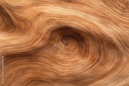 Swirling patterns in warm wood create an organic, textured feel,