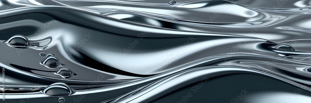 artistic liquid metal backdrop with intricate moving waves for experimental digital graphics artistic liquid metal backdrop with intricate moving waves for experimental digital graphics