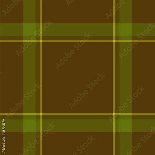 Real tartan pattern seamless, repetitive vector check plaid. Model textile texture fabric background in yellow and amber colors.