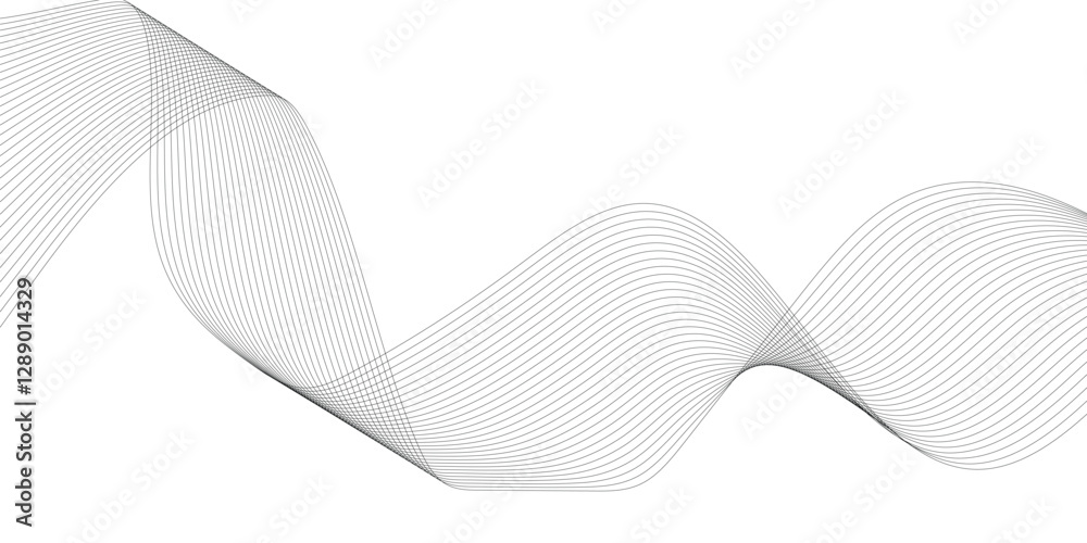 Abstract white and grey background with technology business wave lines. Abstract background with a wave curve lines. Frequency sound wave line and technology concept background. Abstract white and grey background with technology business wave lines. Abstract background with a wave curve lines. Frequency sound wave line and technology concept background.