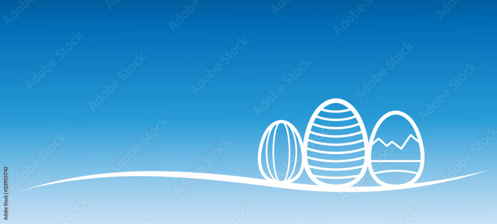 Frohe Ostern Hintergrund