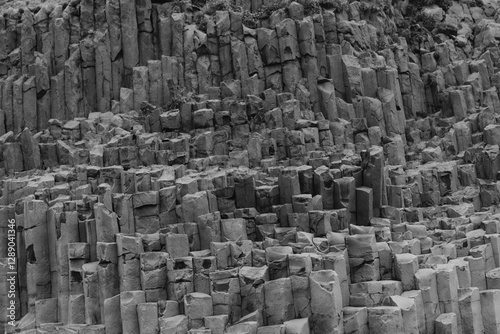 Cuadro en lienzo the stunning basalt columns of Iceland, characterized by their unique geometric