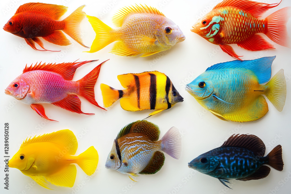 Mymixzer3 Colorful Fish Collection - Vibrant aquatic life, diverse species, underwater beauty, tropical fish, nature's artistry Mymixzer3 Colorful Fish Collection - Vibrant aquatic life, diverse species, underwater beauty, tropical fish, nature's artistry