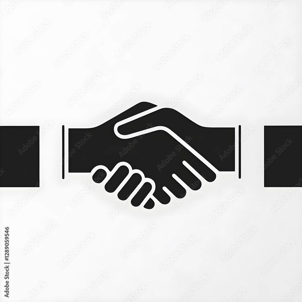 handshake vector illustration, icon, isolated on white background flat vector illustration. handshake vector illustration, icon, isolated on white background flat vector illustration.