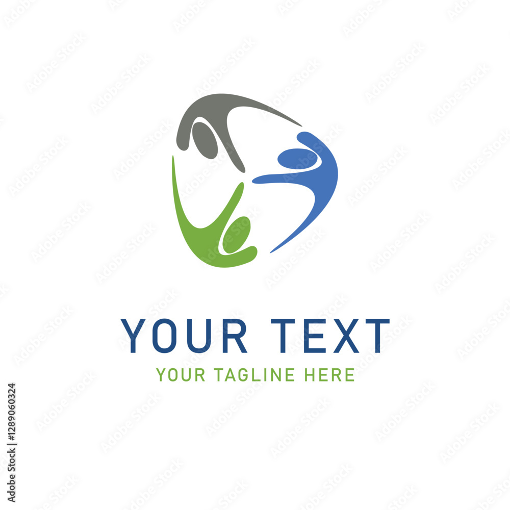 Fototapeta premium abstract business logo