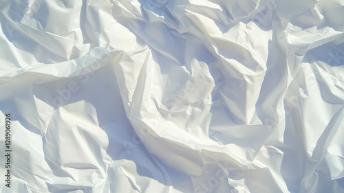 Wallpaper Mural Abstract white crinkled paper texture for creative design projects Torontodigital.ca