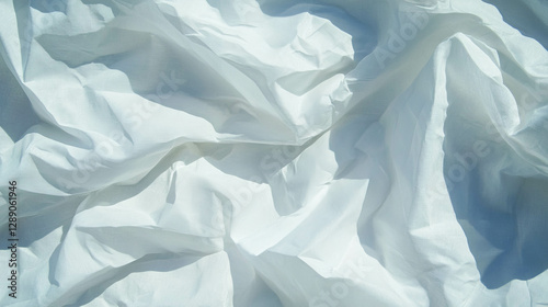Wallpaper Mural Soft white crinkled paper texture for creative design projects Torontodigital.ca