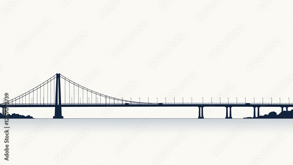 Obraz premium Newburgh-Beacon Bridge Deck