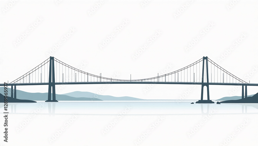 Obraz premium Verrazano-Narrows Bridge Span