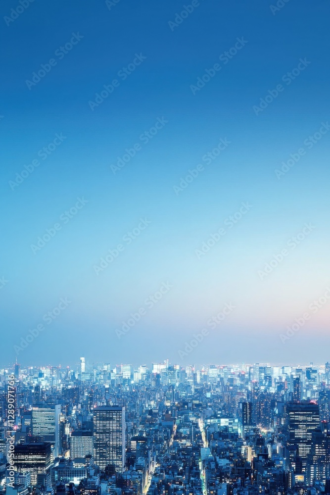 Cityscape dawn urban skyline view tokyo aerial photography serene atmosphere panoramic perspective Cityscape dawn urban skyline view tokyo aerial photography serene atmosphere panoramic perspective