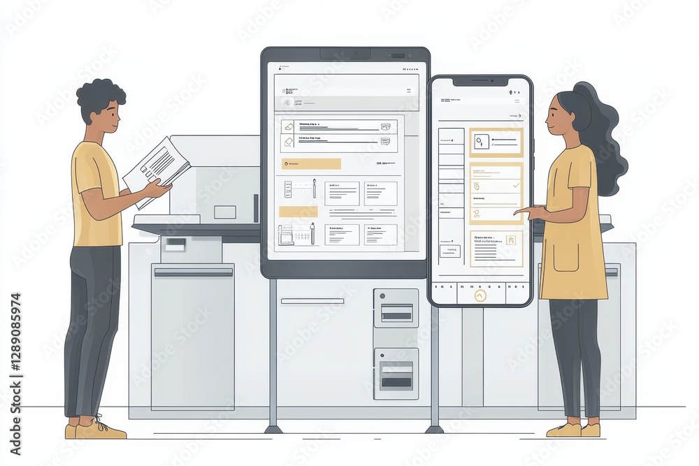 Team collaboration using digital tools for efficient document management