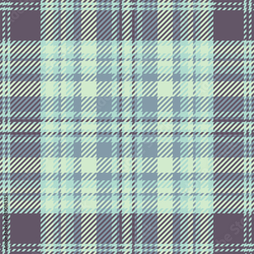 Deep texture plaid background, package check tartan pattern. Loft seamless vector textile fabric in light and pastel colors.