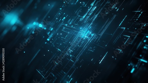 Wallpaper Mural High tech background template design. Torontodigital.ca