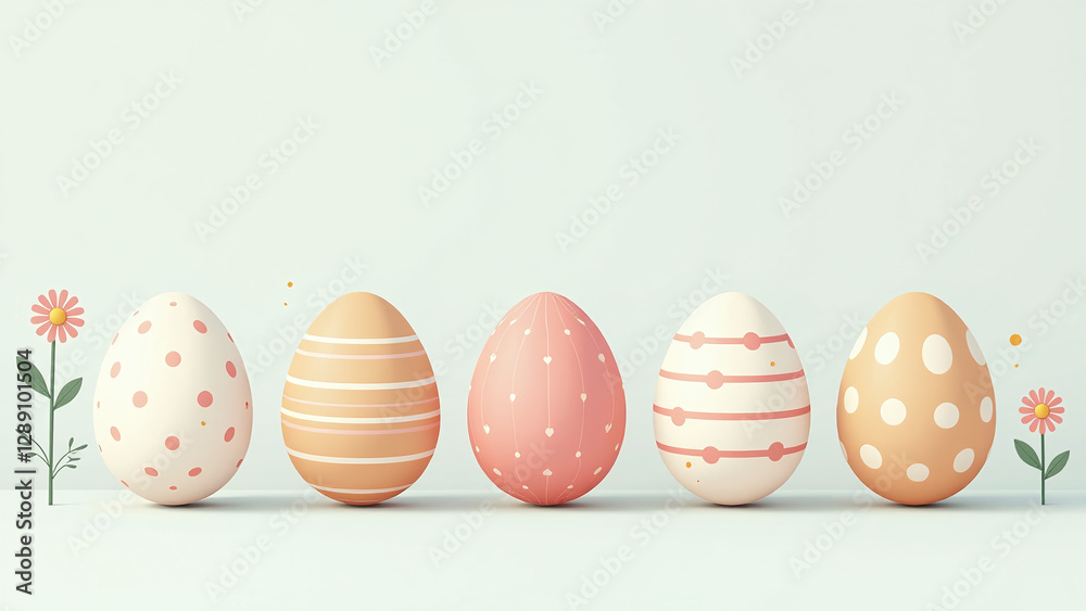 flat design eggs lines circles flowers vector easter egg collection egg hunt design flat design eggs lines circles flowers vector easter egg collection egg hunt design