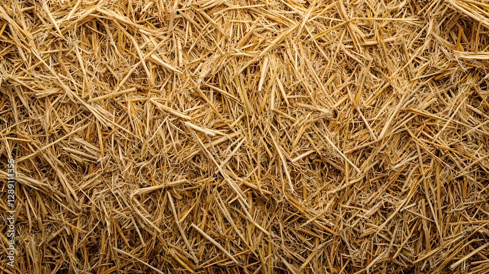 Golden Hay Texture Background: Detailed Close Up Of Dried Grass Golden Hay Texture Background: Detailed Close Up Of Dried Grass