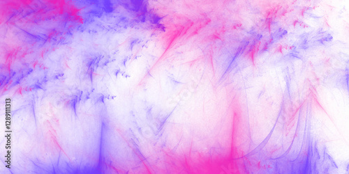 Light and soft purple and pink smokey empty smooth texture soft lilac art. Soft purple pastel tone white blurry, clear, and puffy cloud background. Pink purple blue soft feather brush stroke icy. 
