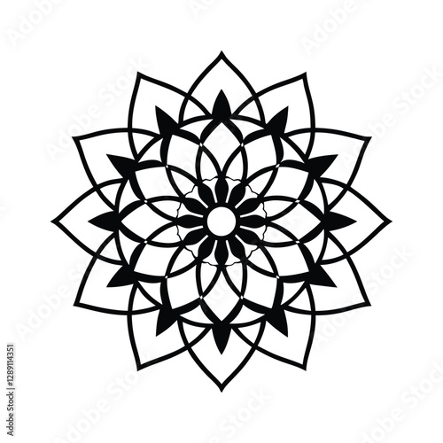 Beautiful creative mandala background
