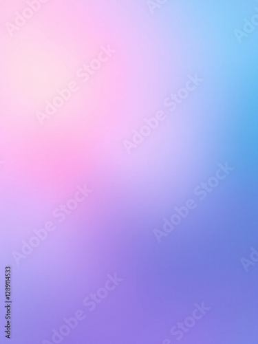 Vibrant Neon Soft Pastel Gradient Background in Pink and Blue Tones with Smooth Blur Effect