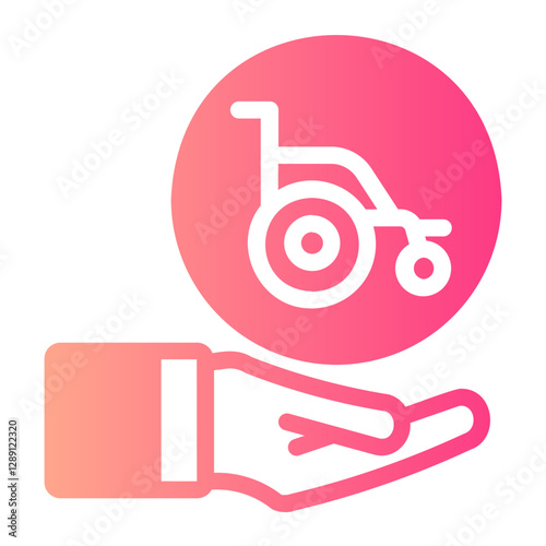 Disable gradient icon