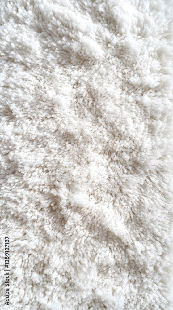 Lush and Cozy White Plush Carpet with Soft Fuzzy Texture for Elegant Home Interior Lush and Cozy White Plush Carpet with Soft Fuzzy Texture for Elegant Home Interior
