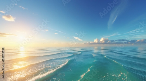 sunrise over the sea