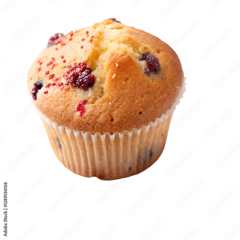 Muffin isolated on transparent background Muffin isolated on transparent background