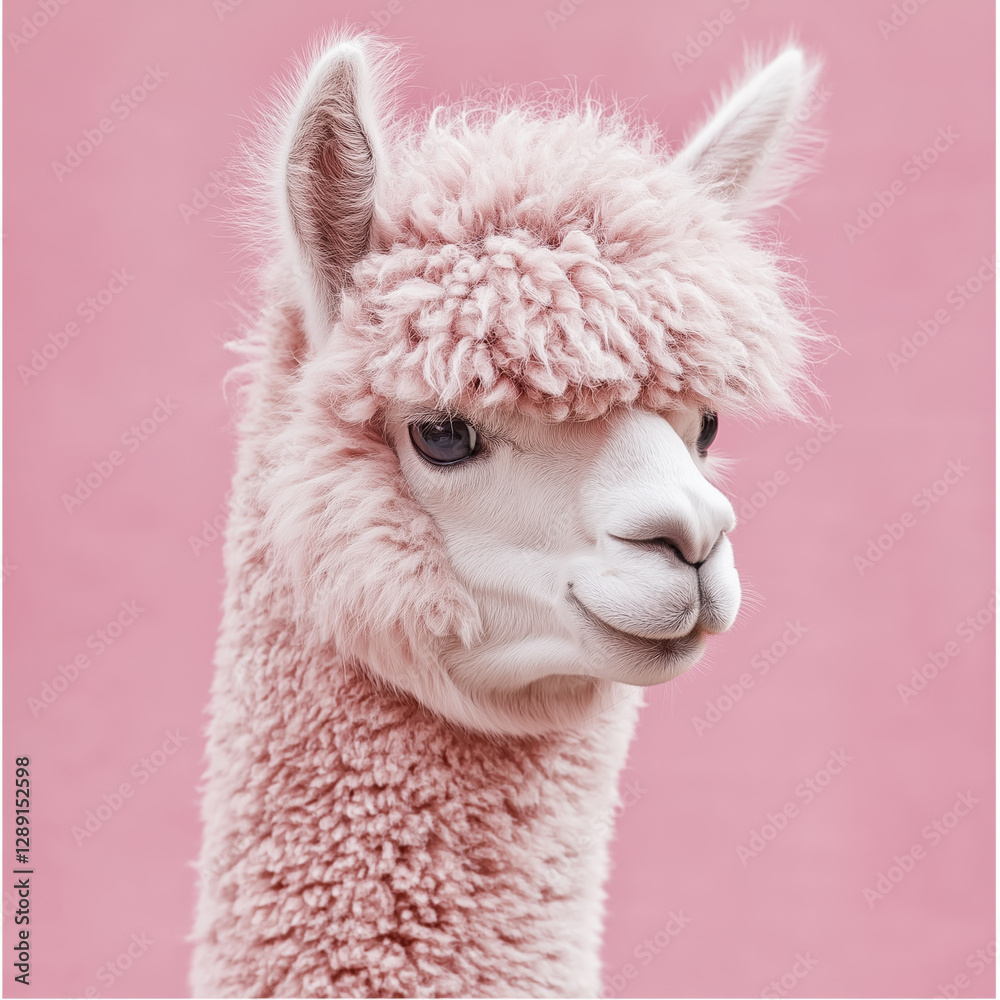 Fototapeta premium Lama , alpaca