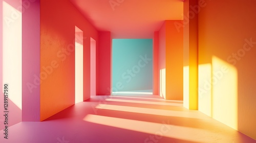 Abstract Empty Room Abstract Empty Room interior