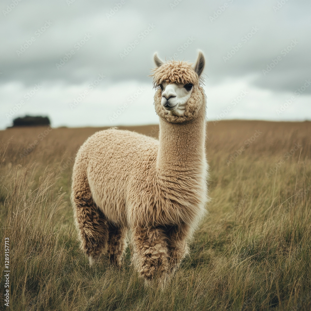Obraz premium Alpaca , lama