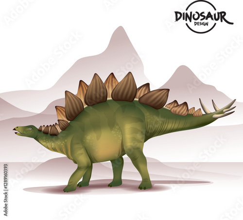 Stegosaurus dinosaur