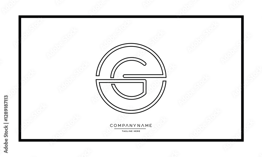 G, GG Alphabet letters logo monogram vector icon G, GG Alphabet letters logo monogram vector icon