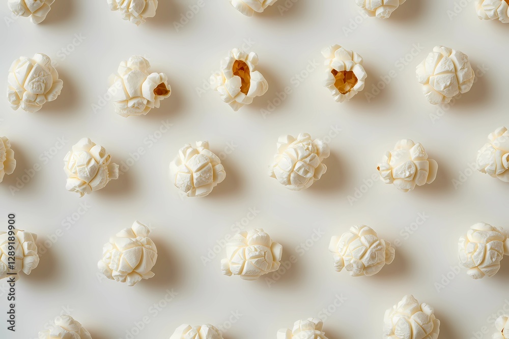 Close-up view of popcorn kernels with rich texture, showing the crunchy details of a beloved cinema treat, suitable for food and lifestyle themes, comic book illustration style Close-up view of popcorn kernels with rich texture, showing the crunchy details of a beloved cinema treat, suitable for food and lifestyle themes, comic book illustration style