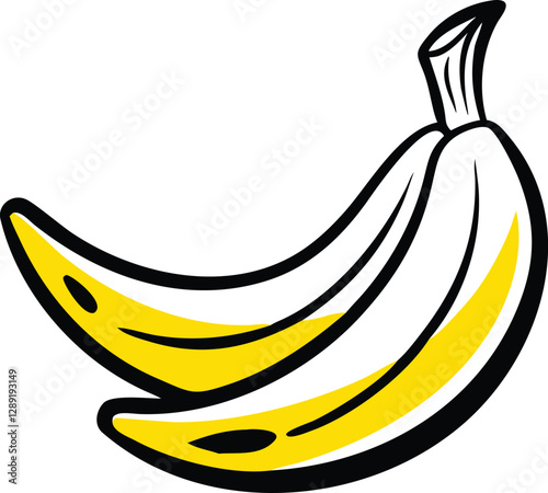 The banana cartoon 