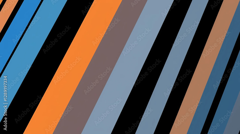 Obraz premium Diagonal Stripes on an Abstract Background Design