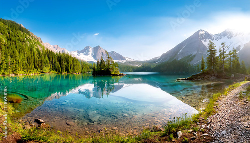 Wunderschöne Berglandschaft