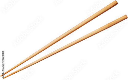 Obraz na płótnie wooden chopsticks isolated on white background
w salonie