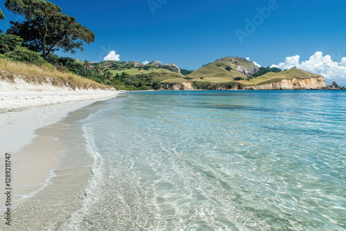 A scenic beach on Ilha do M...