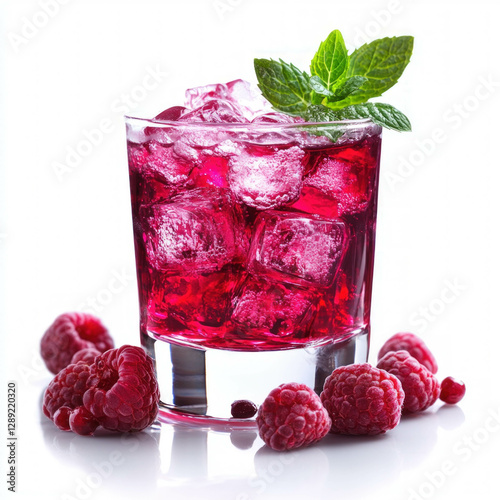Vodka Cocktail Isolated