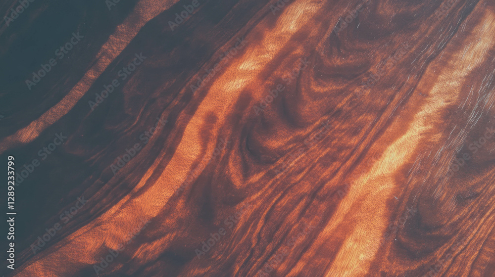 Fototapeta premium Walnut wood grain texture with rich patterns for design