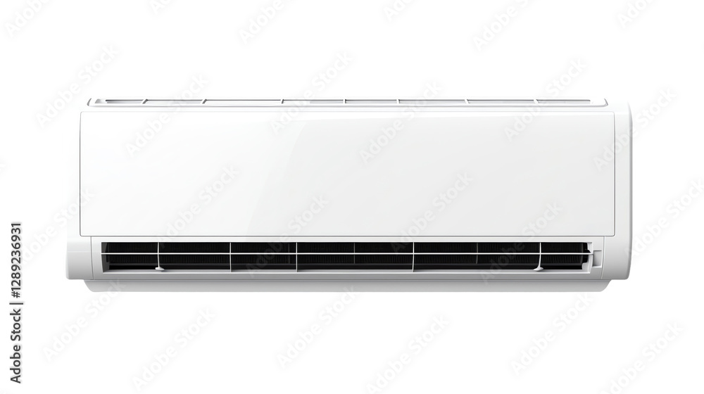 Isolated Modern Air Conditioner Isolated Modern Air Conditioner